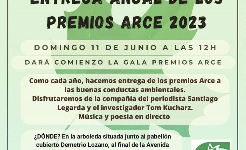 Entrega anual de los premios Arce 2023