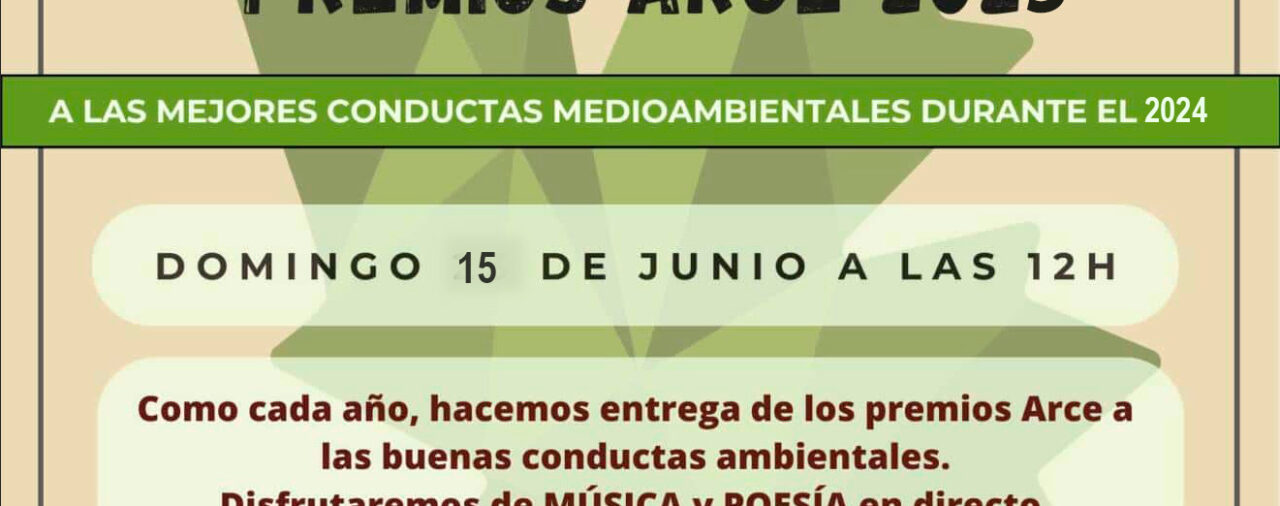 Entrega anual de los premios ARCE 2025  - 15 de junio