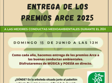 Entrega anual de los premios ARCE 2025  - 15 de junio