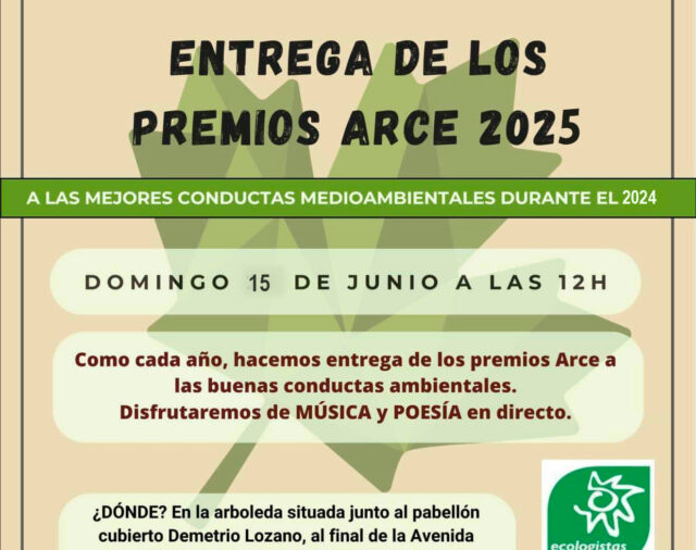 Entrega anual de los premios ARCE 2025  - 15 de junio