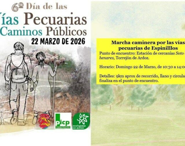 Vías pecuarias y caminos públicos