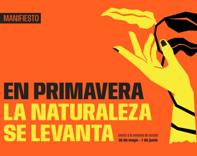 Manifiesto: En primavera la naturaleza se levanta