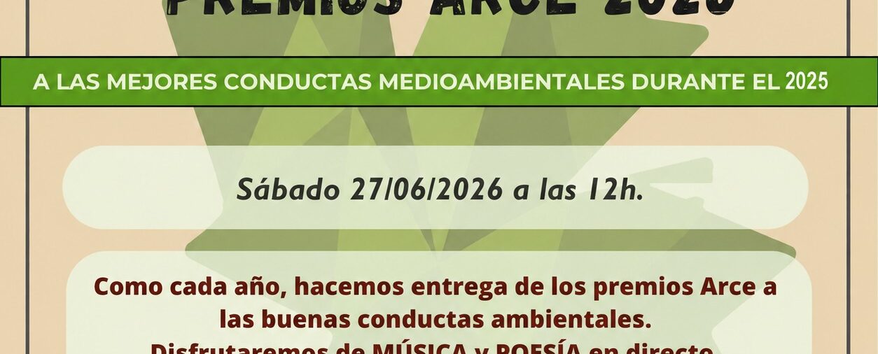 Premios ARCE 2026